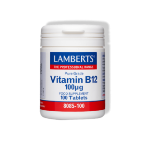 Tootepilt | B12-vitamiin 100 μg | Lamberts Eesti