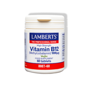 Tootepilt | Kõrge kontsentratsiooniga vitamiin B12 (1000 μg) | Lamberts Eesti