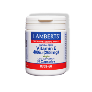 Tootepilt | E-vitamiin 400 IU (268 mg) | Lamberts Eesti