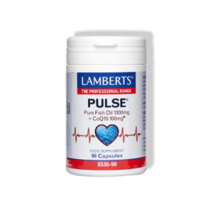 Tootepilt | PULSS® kalaõli 1300 mg + Q10 100 mg kompleks | Lamberts Eesti