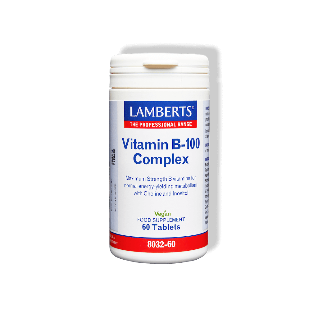 Tootepilt | B-vitamiinide kompleks B-100 | Lamberts Eesti