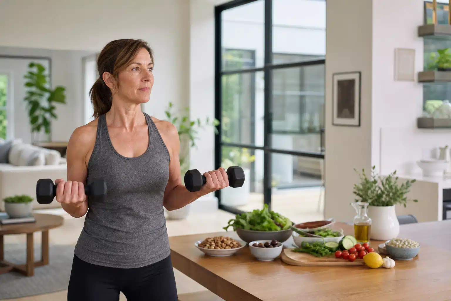 Aktiivne naine menopausieas